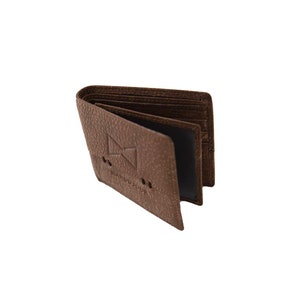 Cartera de piel para hombre elaborada con Piel de Cordero Suave - Carteras hechas a mano Mandujour