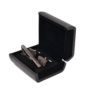 Caesar set titanium manchetknopen en dasspeld