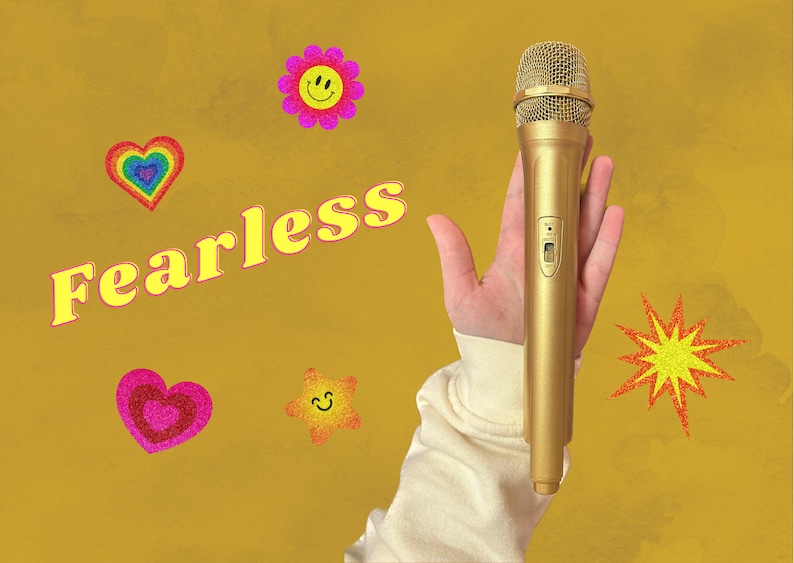 The Eras Tour Mic Taylor Swift Prop Microphones Speak Now Etsy