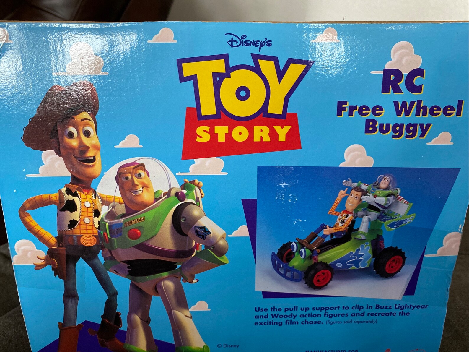 Rare 1996 Disney's Toy Story RC Free Wheel Buggy Etsy