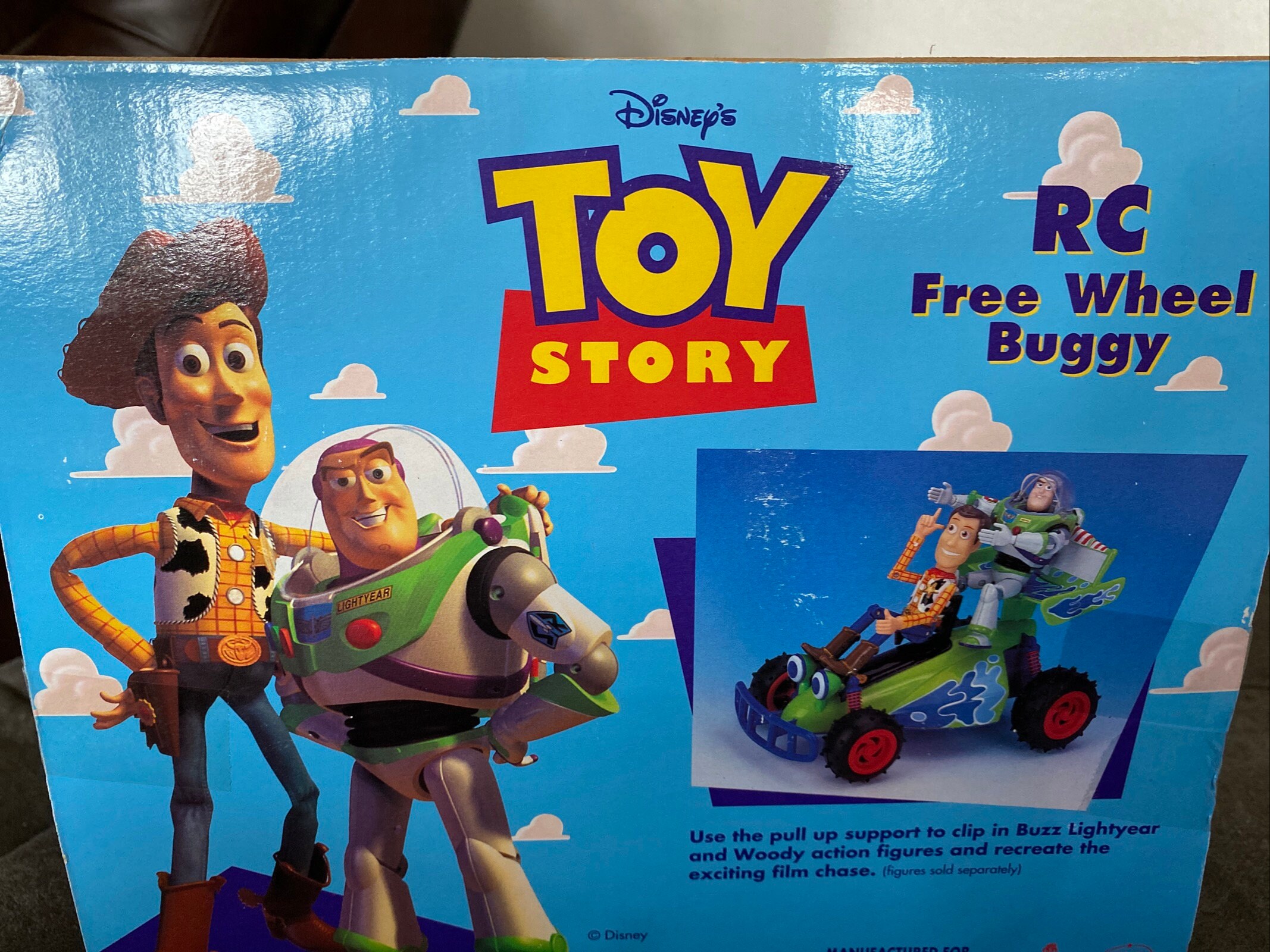 Rare 1996 Disney's Toy Story RC Free Wheel Buggy Etsy