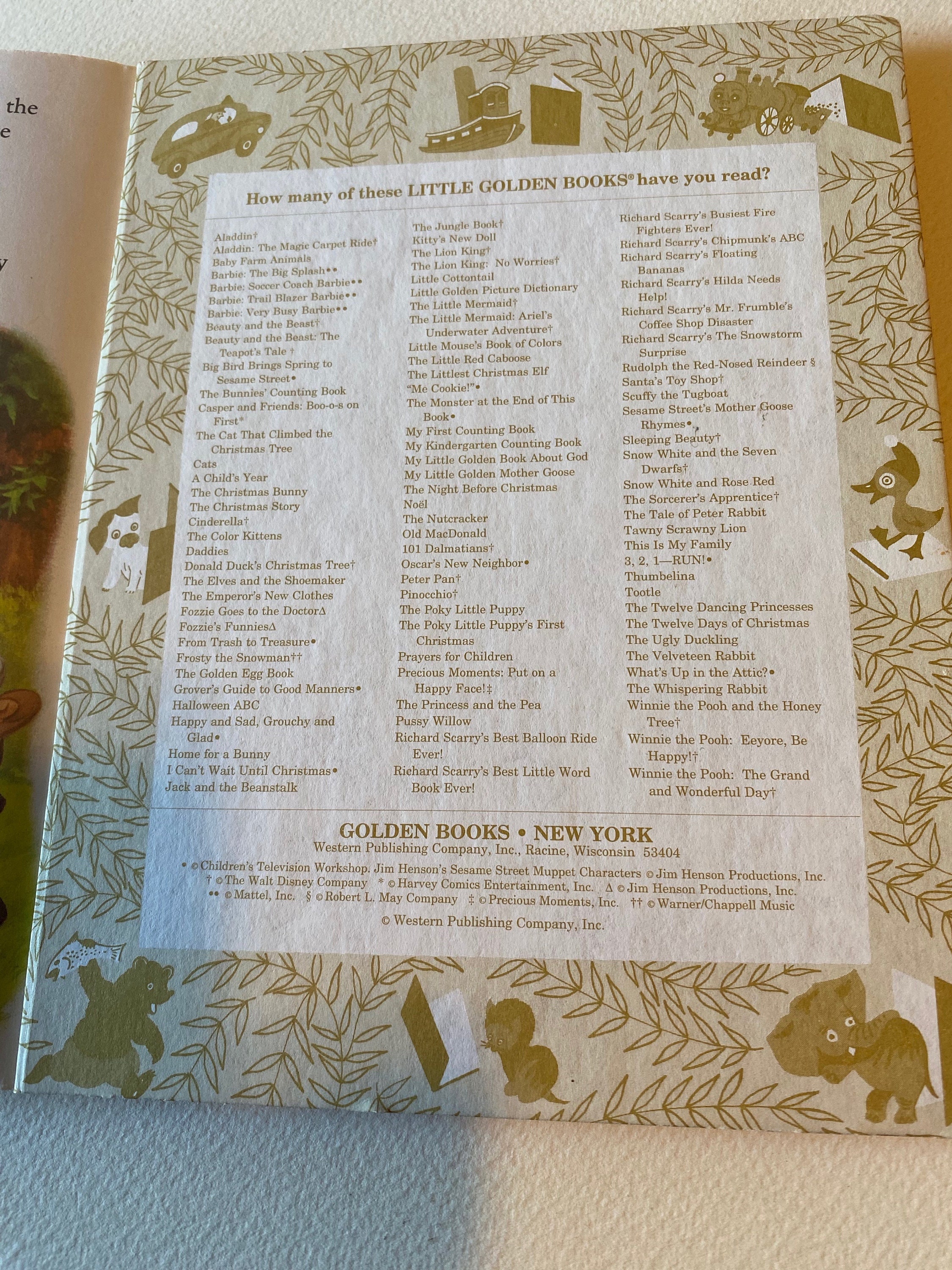 Snow White and the Seven Dwarfs 1984 Little Golden Book Collectible