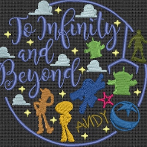 To Infinity and Beyond, Buzz, Embroidery Design, Story Friends Embroidery Machine Design, Cartoon Digitizing Machine Embroidery Files