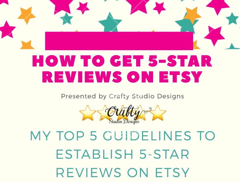 Etsy Help Etsy Reviews How to Get Reviews Top 5 Guidelines Etsy UK