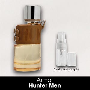 Hunter Men by Armaf • 2ml Glass Spray Sample • Decant • Tester • Men&#39;s EDT