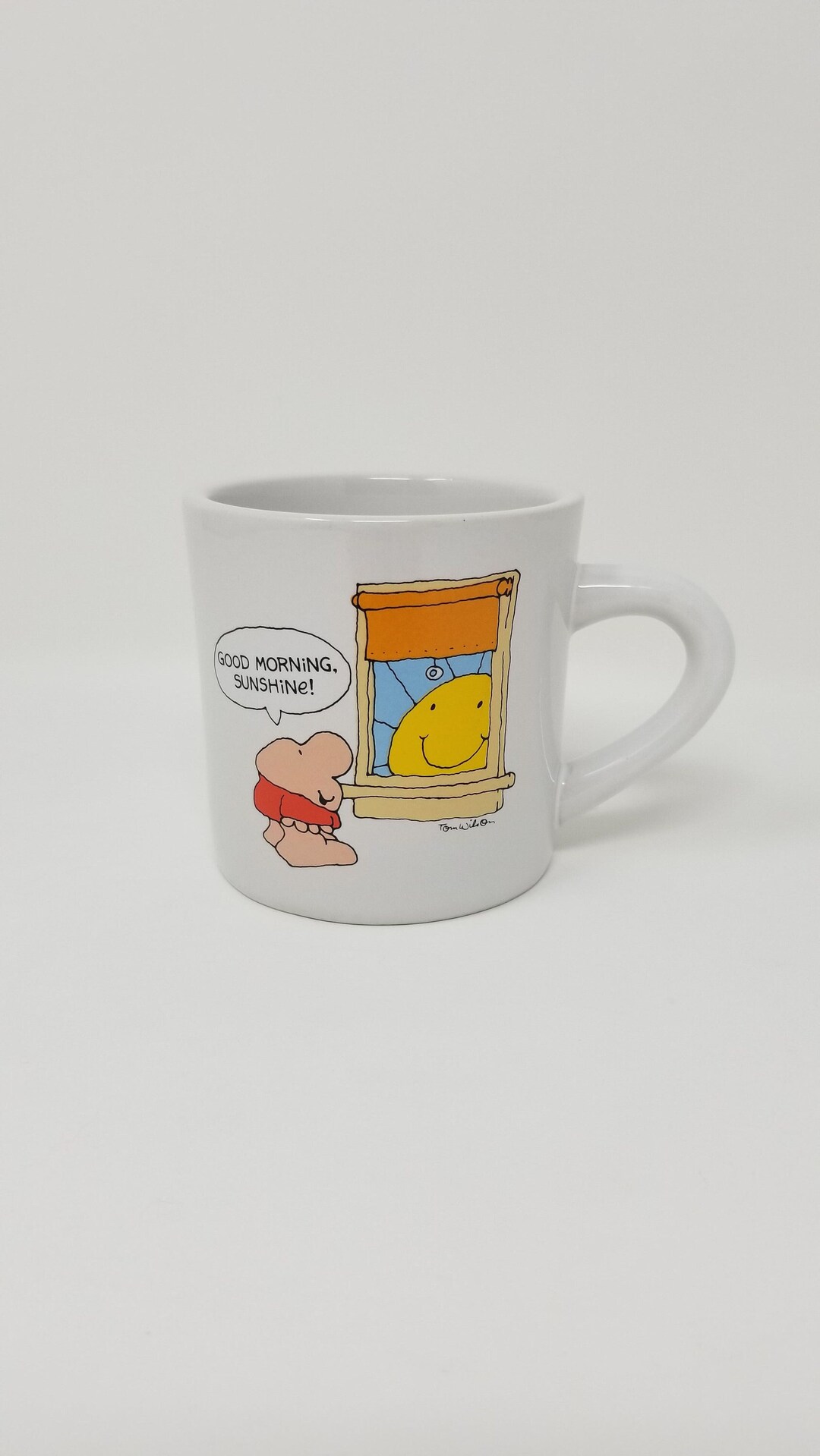 Vintage Ziggy Mug, 1984, good Morning Sunshine, Ziggy Stoneware