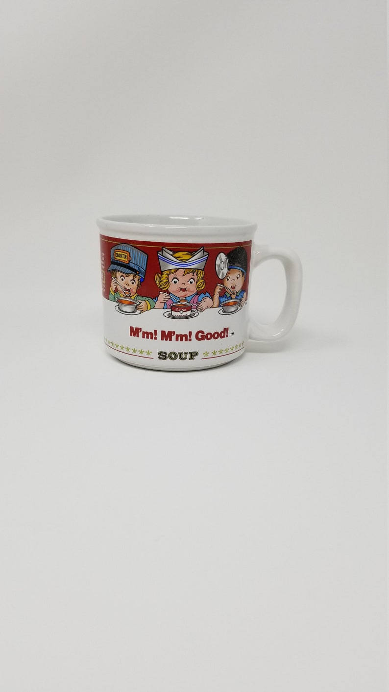 Campbell Soup Mug, ©1993 by Westwood, Picture on Mug of Fireman