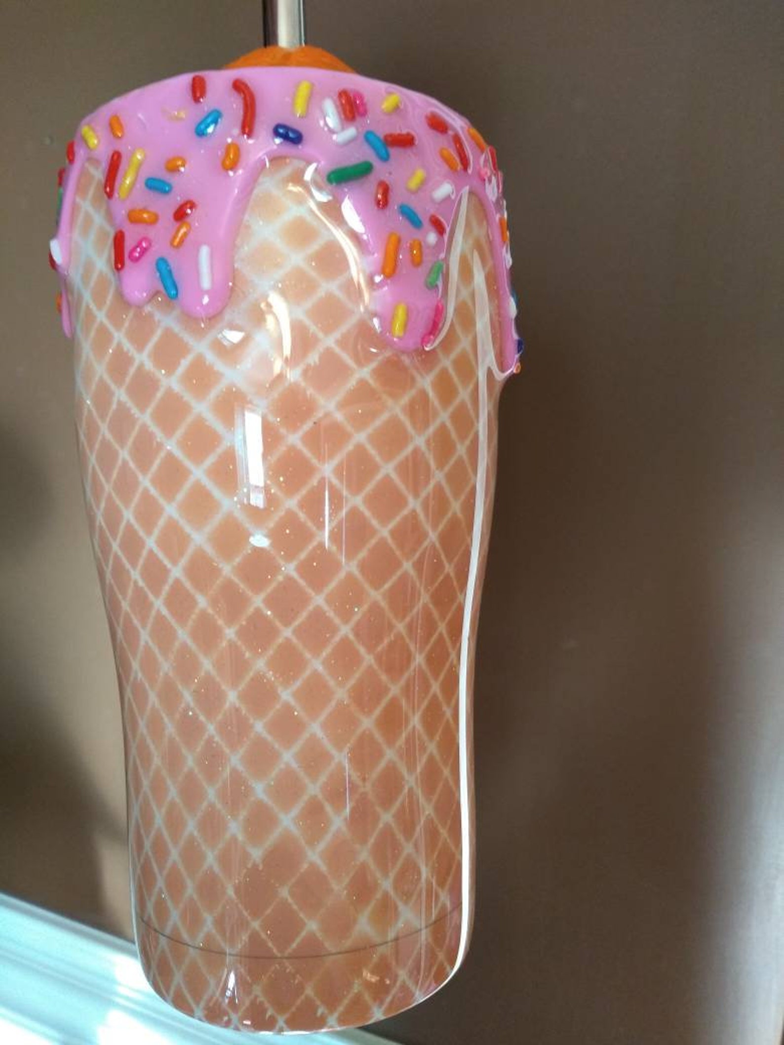 20oz ice cream cone tumbler Etsy