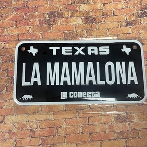 Mini License plate