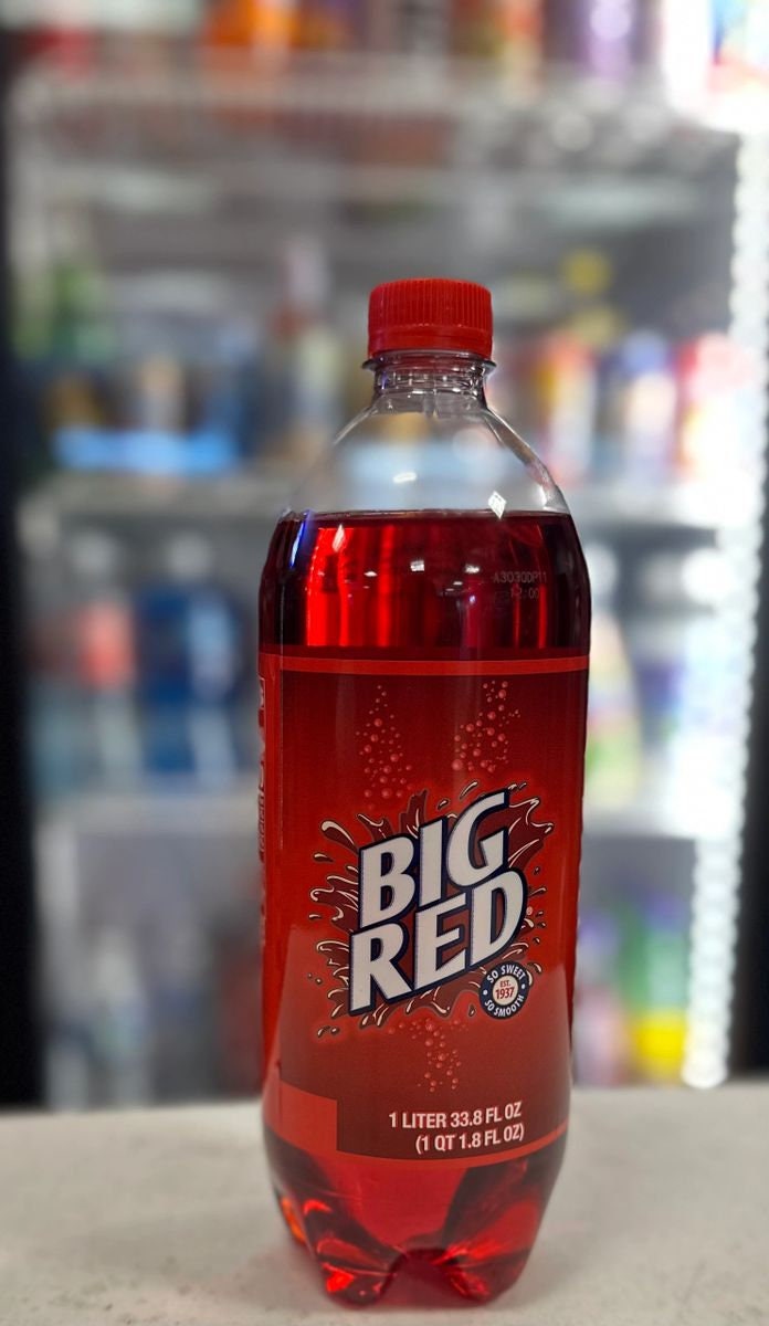 1 Liter Big Red Soda Etsy