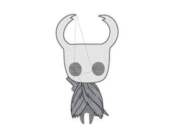 Hollow Knight Embroidery File (PES, JEF, DST, etc.)