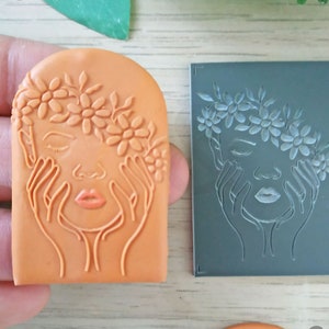 GLAM Texture Mat for Polymer clay | Clay pattern stamps | Textures for Clay imprints | Polymer clay texture |