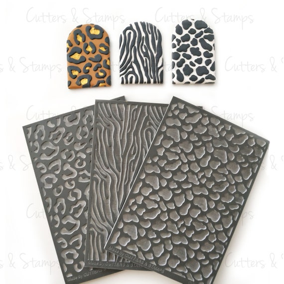 Polymer Clay Texture Sheet | Texture Mat For Polymer Clay | Clay Stencils
