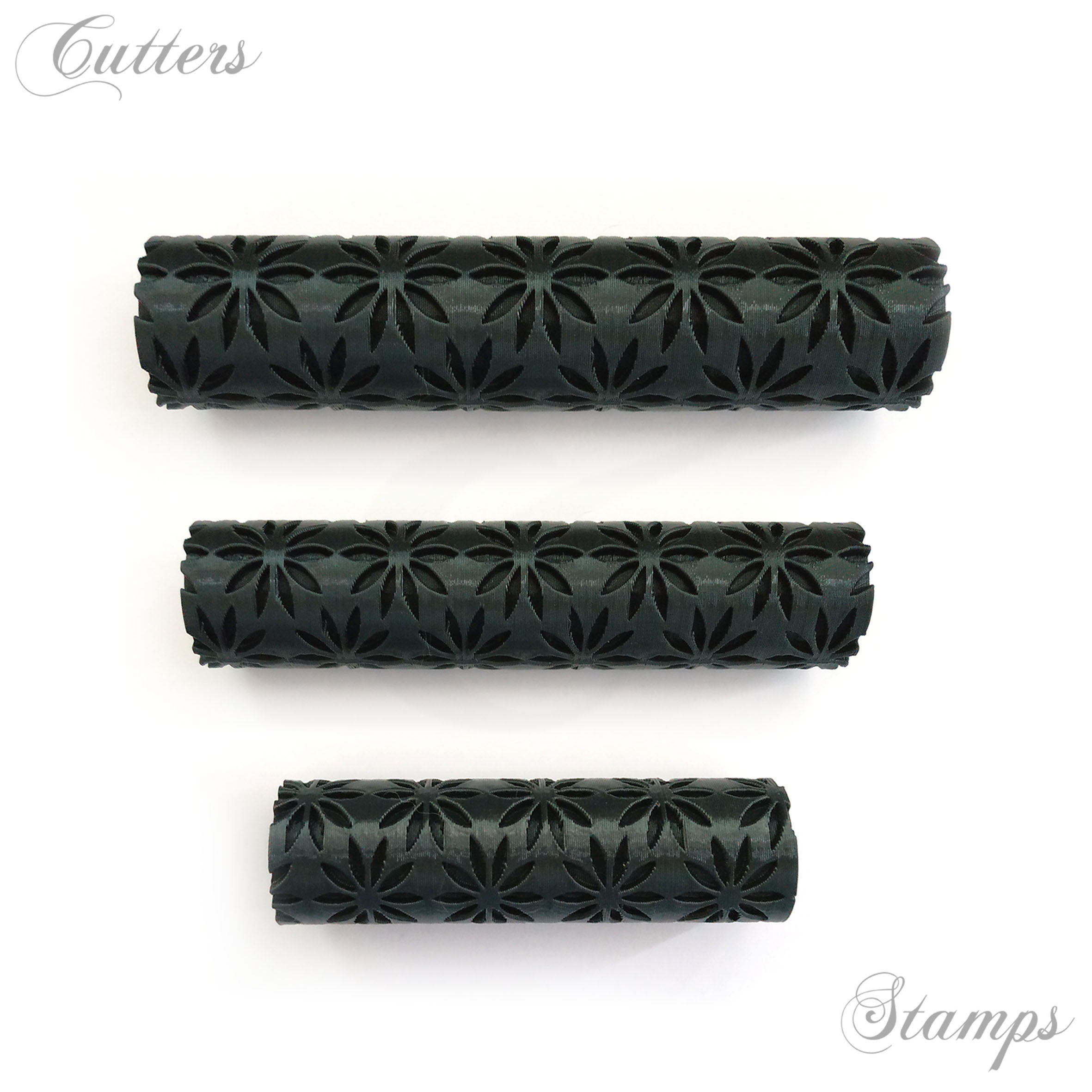 3D file Polymer Clay Texture Roller / Flower Clay Roller 💐・3D printable  model to download・Cults