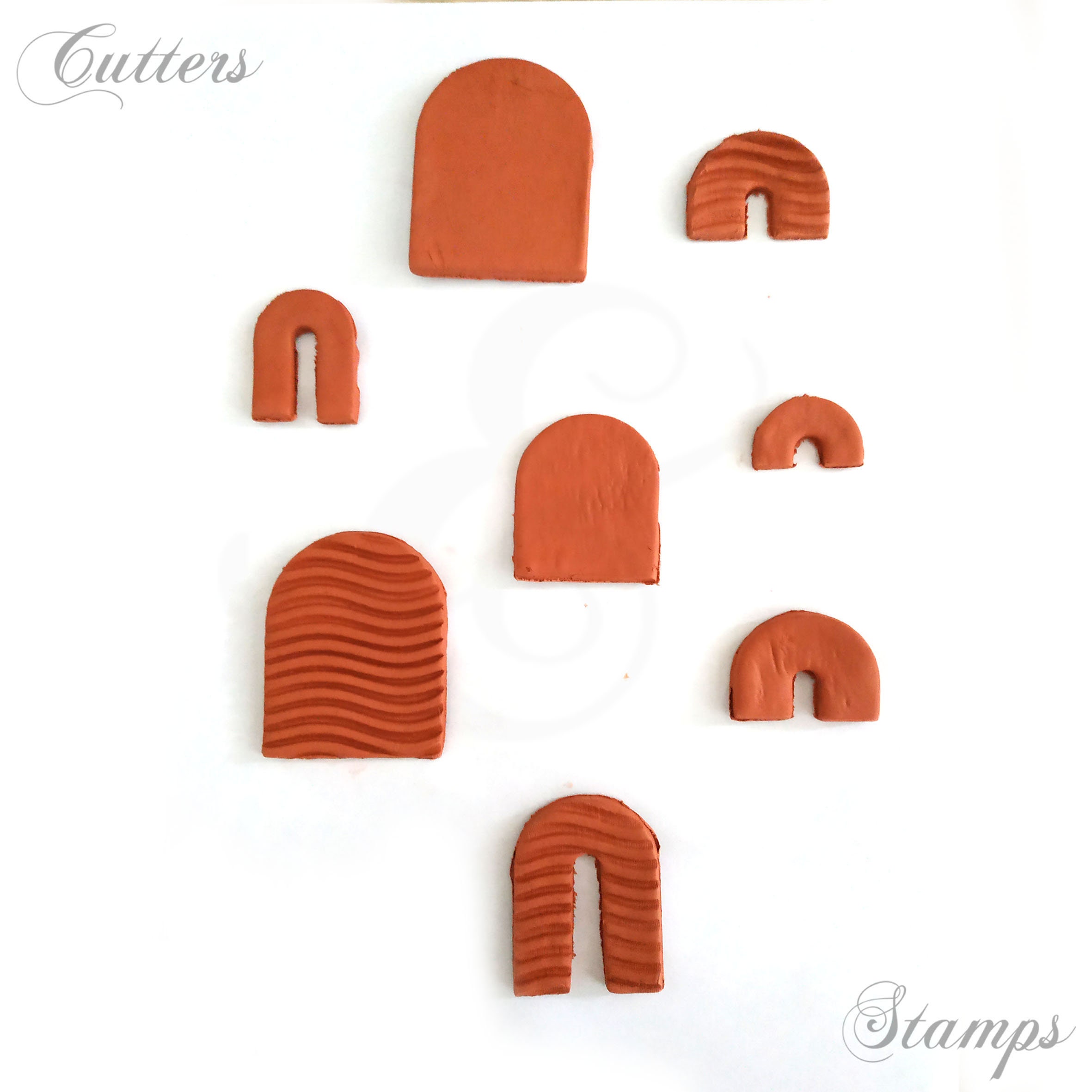 Polymer Clay Cutters Set Plastic Clay Earring Cutters With - Temu