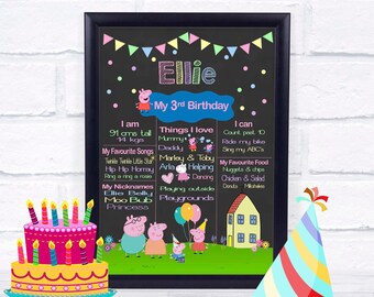 Peppa Pig Printable Etsy