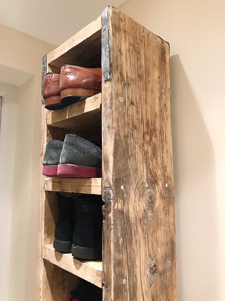 Tall Shoe Rack Etsy UK