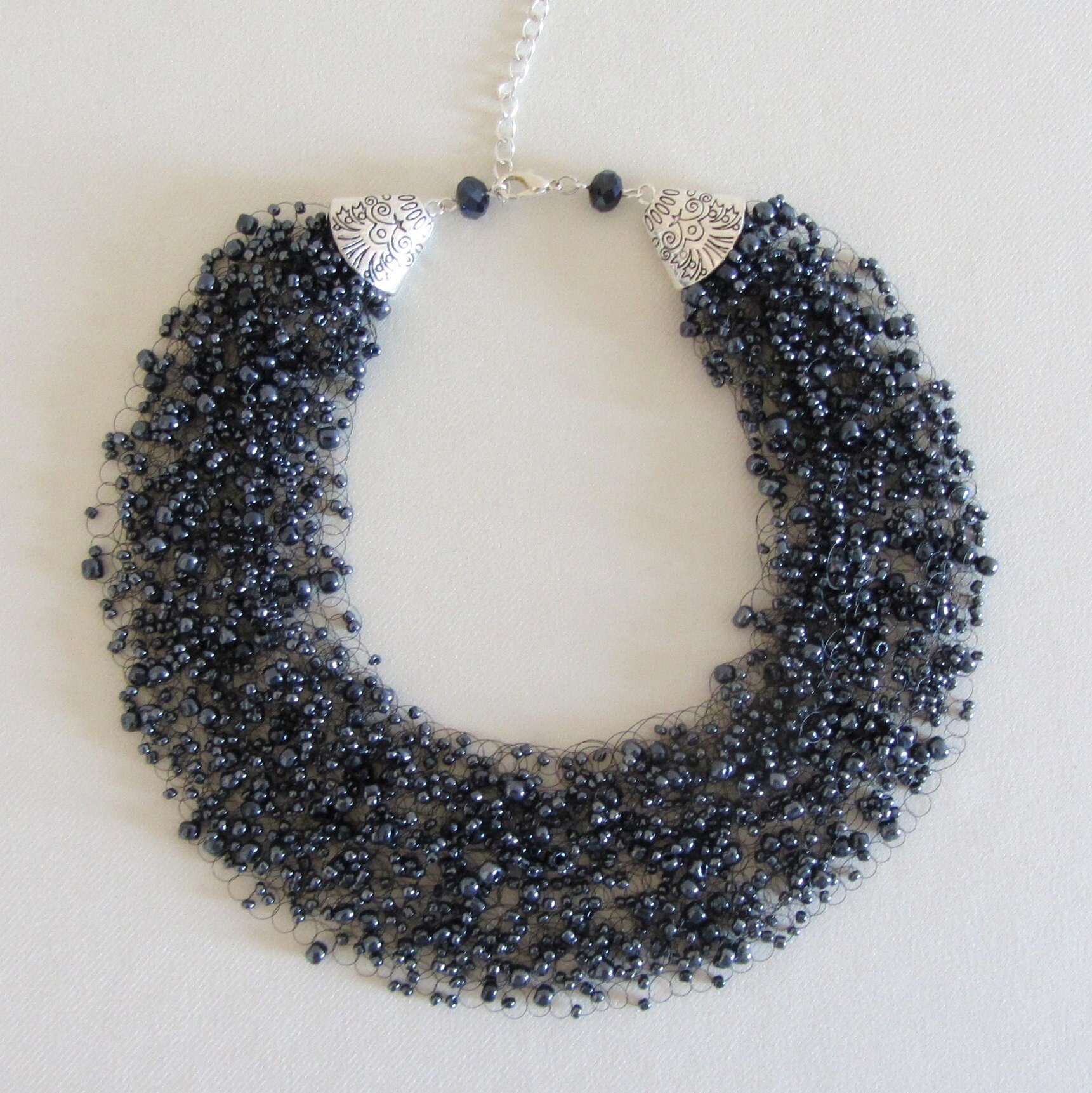 Multi strand beaded necklace designs deals