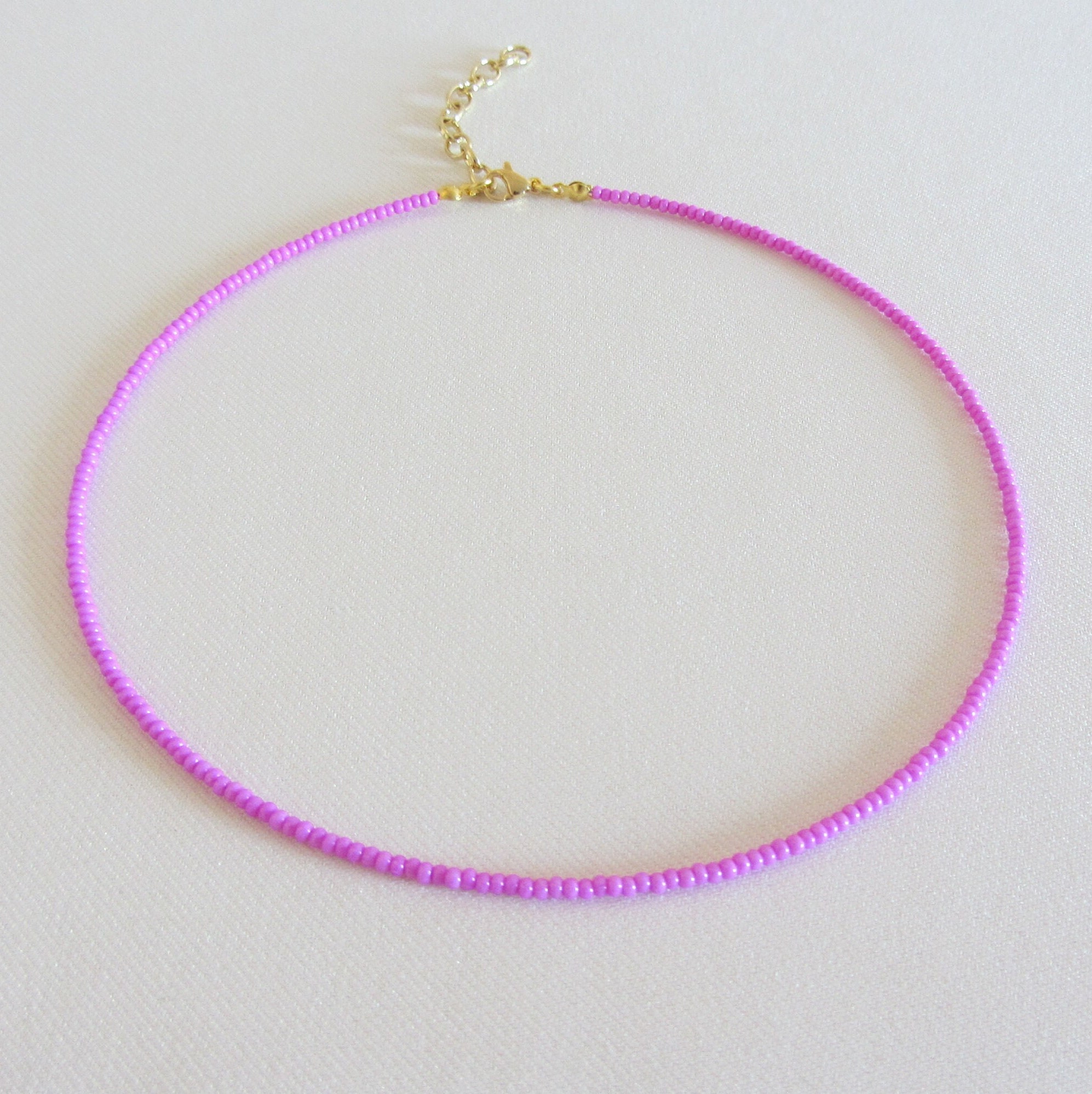 6/0 Opaque Hot Pink Seed Beads, 4mm Rocailles, 20 Grams Item