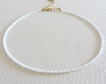 【TWENTYONEAUGUST】DAISY BEAD CHOKER▲IVE着用 White/ Gold Continuous Beaded Daisy Choker With Pearls