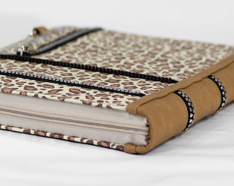 Leopard Book iPad Pro 13 case M4 Pencil Holder iPad Keyboard Sleeve 10th iPad cover iPad Air case handle hulle iPad 10 inch 9th Gen Case