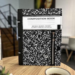 HP Omnibook X Flip 16 inch Case: Composition Book Style Laptop Sleeve