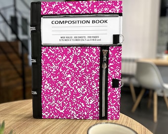 Elegante custodia rosa per Kobo Libra, antiurto, per Kobo Sage Libra Clara Forma, con copertina rigida e cerniera.