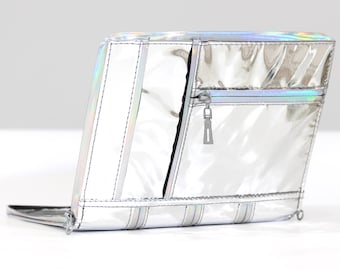 SUPER Chrome Lenovo Yoga Book 9i 14 Gen 10 Dual Screen Laptop Case / 2-in-1 Zipper Sleeve 2025 / Dual Display Protective Cover Hardcover