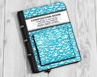 Framework Laptop 16-inch Case: Composition Book Style, Shockproof Padded Sleeve