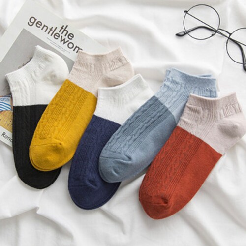 Artisan Thick Cotton Socks unisex Matisse Colour Palette - Etsy