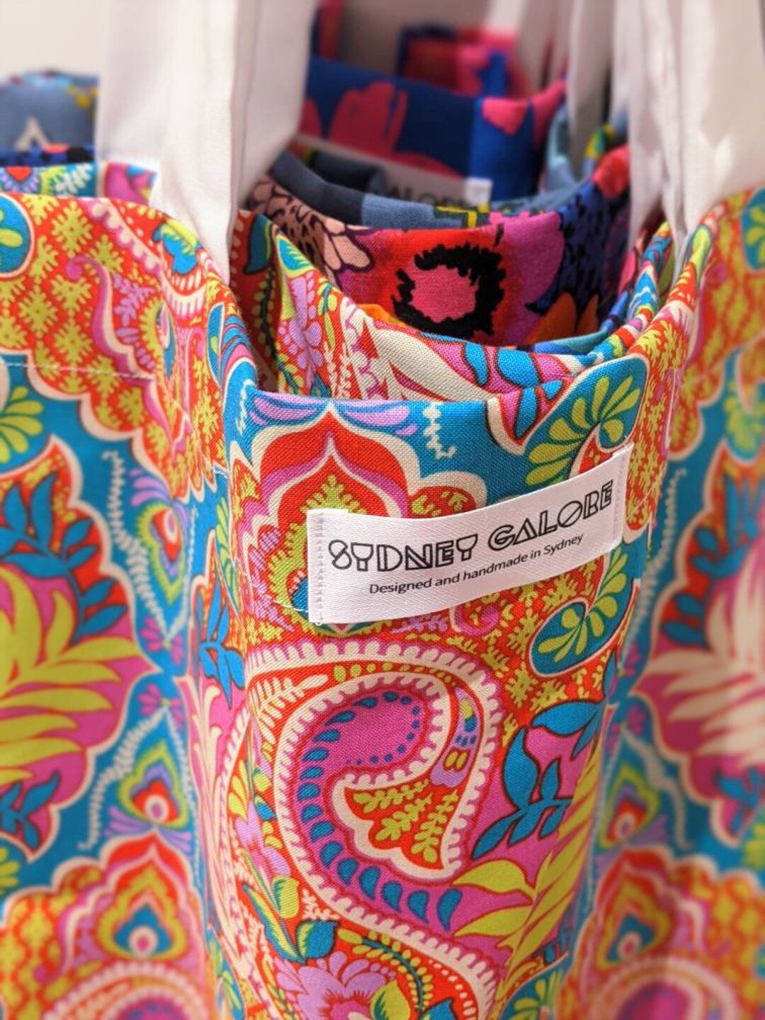 Handmade Fabric Tote Bags 10 Designs Etsy Australia