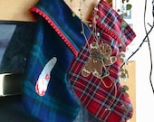 Handmade Tartan Christmas Stockings