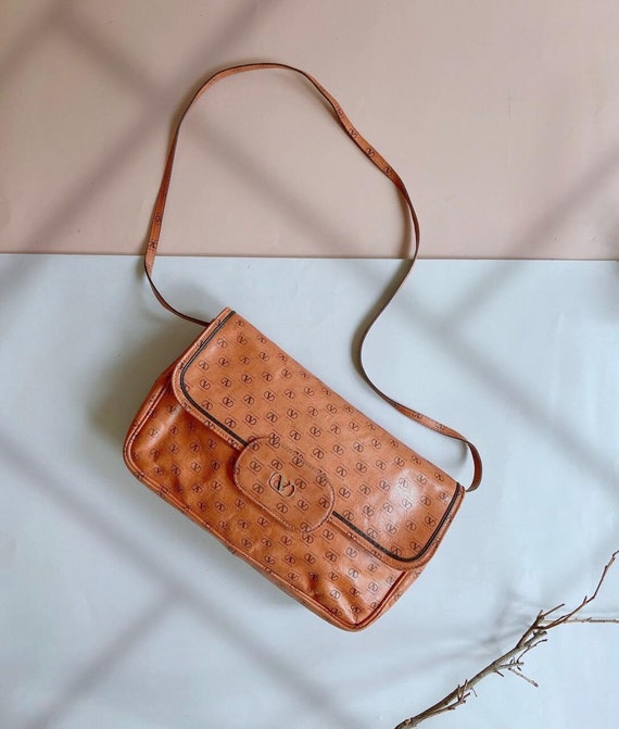 Vintage 80s - VALENTINO GARAVANI handbag - Brown L