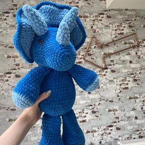 Crochet Triceratops