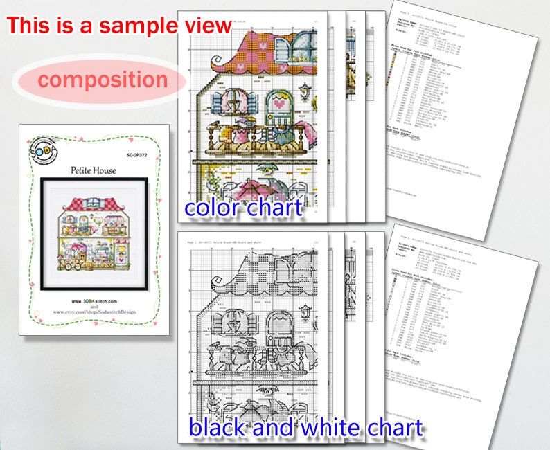 Birth Month Flower, February,Iris Gnome Garden Elf modern instant pdf download counted chart,SO-BF2 'Birth Flower of February' image 8