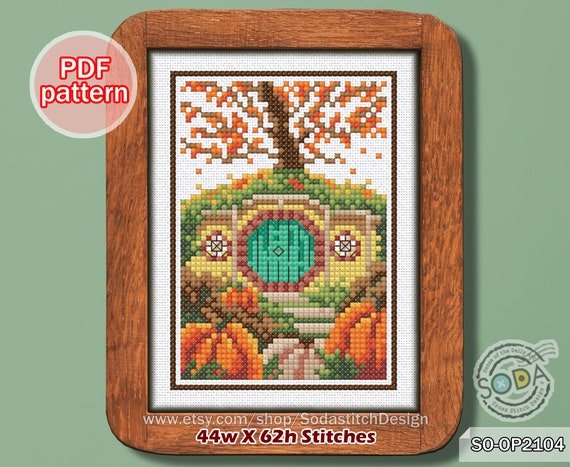 Lord Of The Rings Cross Stitch Pattern / Hobbit PDF Cross St