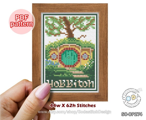 Lord Of The Rings Cross Stitch Pattern / Hobbit PDF Cross St