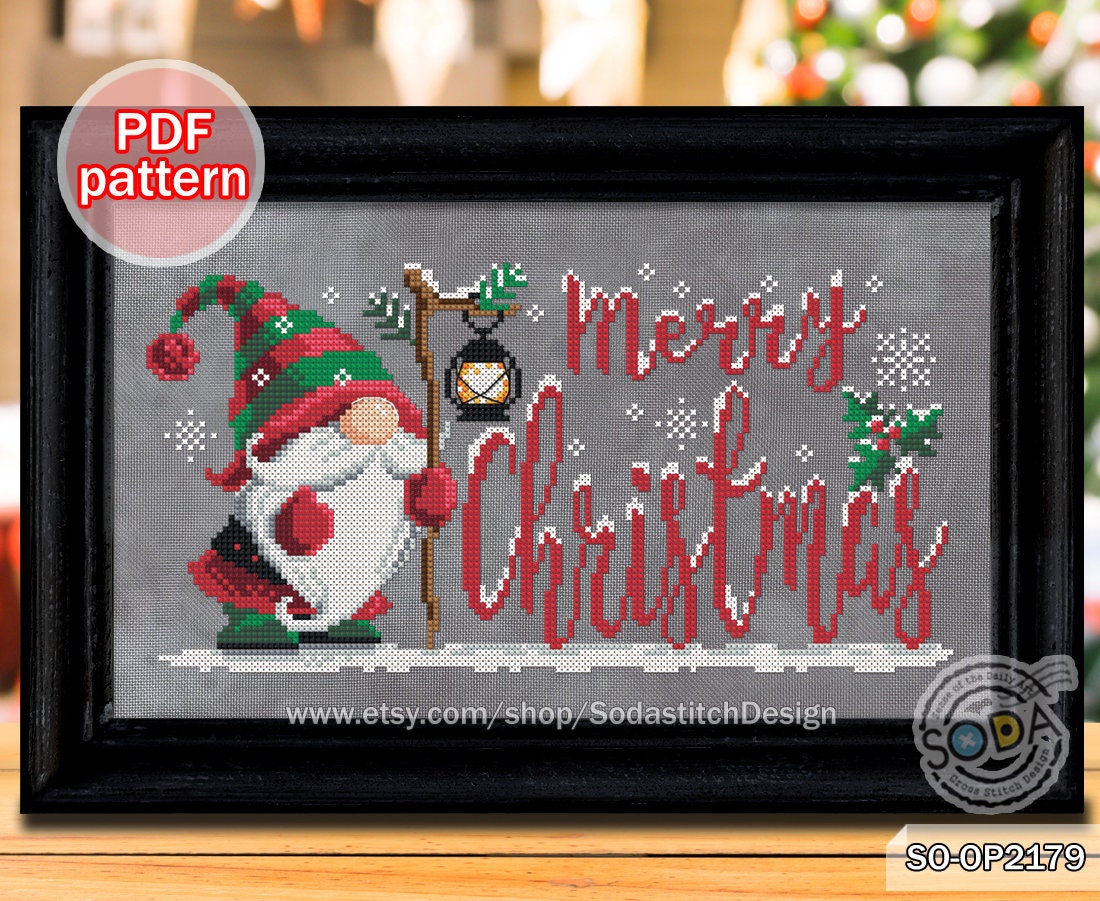 ハンドメイドクロスステッチ クリスマス クロスステッチキット♥ クリスマスサンプラー♥No.746 | criecrieshop