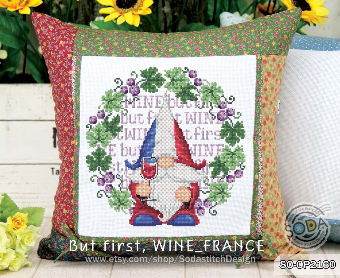 Cross Stitch Pattern Pdf Gnome Fairy Elf Pixie Modern, SO-OP2160 'but ...