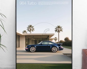 Porsche 911 Print, Minimal Porsche Poster, Car Poster, Porsche Fan Gift, Minimal Wall Decor, Automotive Artwork, Petrolhead Gift, German Car