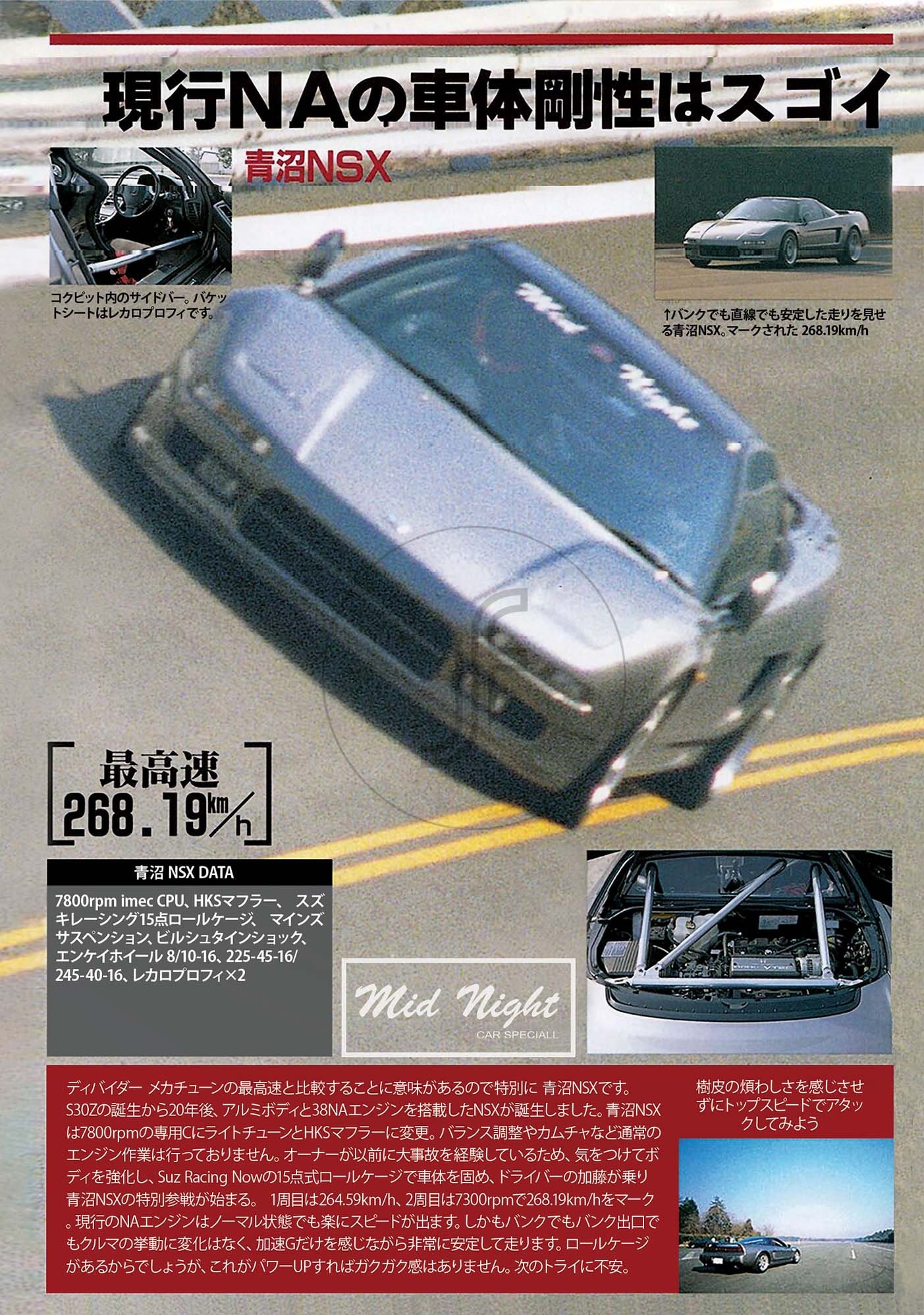 JDM Mid Night Club - Honda NSX - All Sizes! Poster / Wall Decor