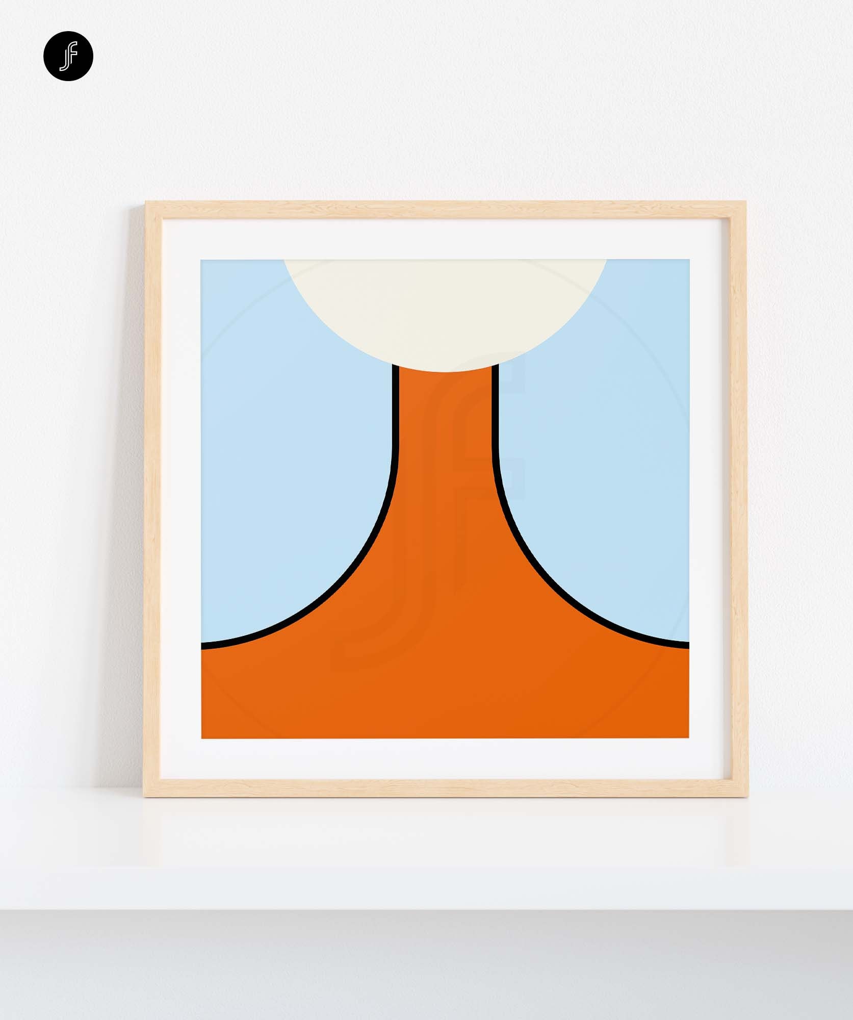 Gulf Racing Livery Icon Poster - ICONS - Square Prints A4/A3/A2/A1 ...