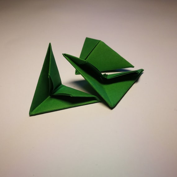 400 Pieces 3d Origami Triangles Per Order