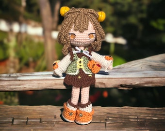Yaoyao Crochet Doll - 23 cm with Elaborate Details and Joints