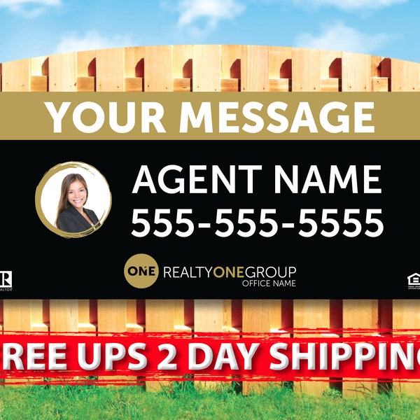 Realty One Group Custom Banner, Custom Sign, Advertising Banner