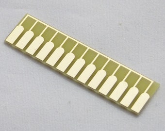 Scheda di serraggio spada laser 13-traccia TFA/TLJ schema naturale/oro dimensionato per scatole di controllo LowProfile