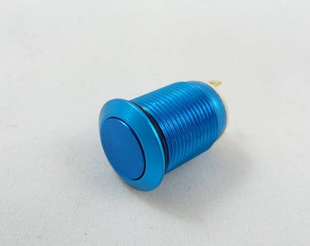 Corpo anodizzato interruttore BLU AV 12mm