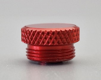 Lightsaber AV 12mm ACTUATOR MECHANISM Red female-diamond-knurled