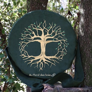 Shamanic Drum Cover, Water Resistant, Professional Quality