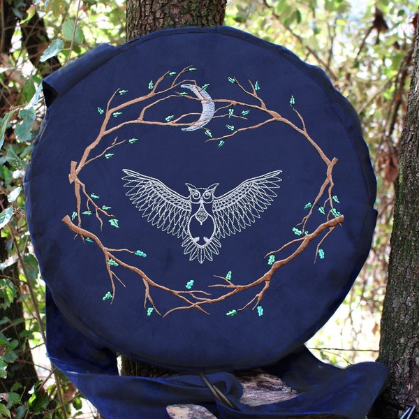 Shamanic drum cover, water resistant, professional quality